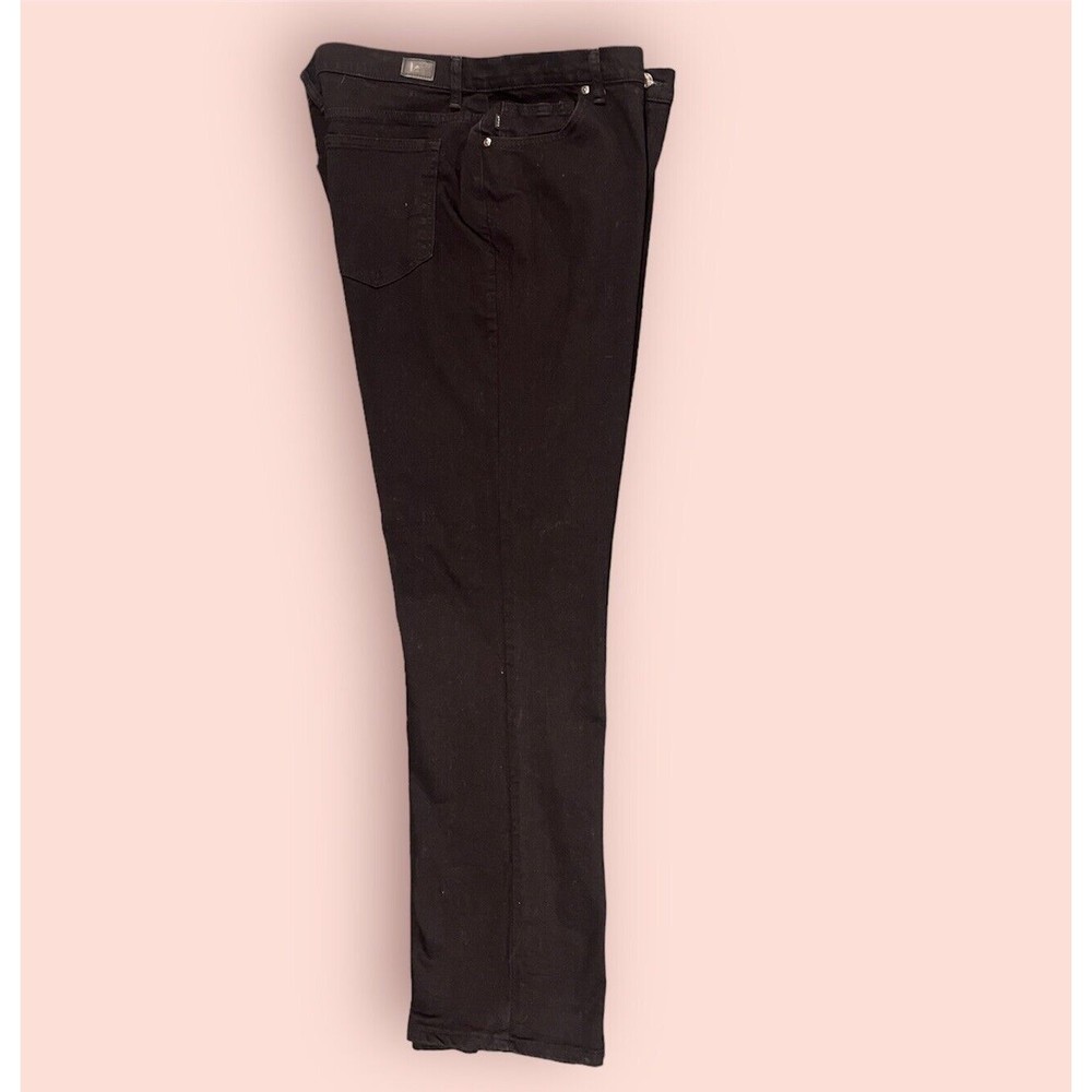 Lee Women's Jeans Relaxed Fit Straight Leg Black Long